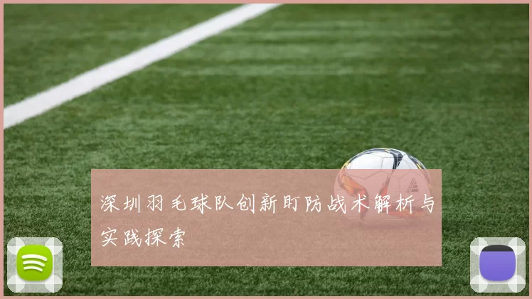深圳羽毛球队创新盯防战术解析与实践探索