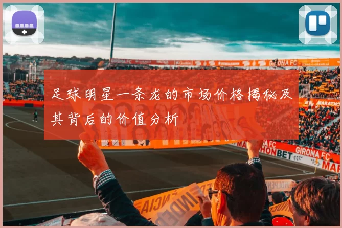 足球明星一条龙的市场价格揭秘及其背后的价值分析