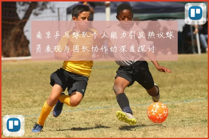 南京乒乓球队个人能力引发热议球员表现与团队协作的深度探讨